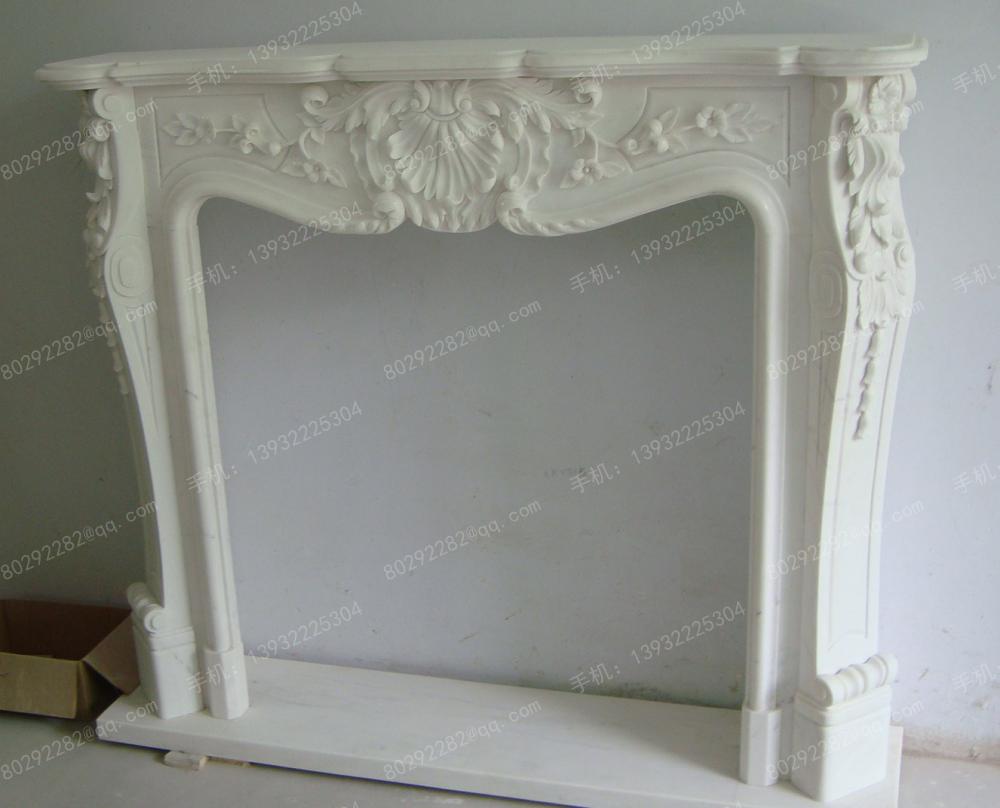 Stone floral mantel,Marble mantel ,European mantel -BL006