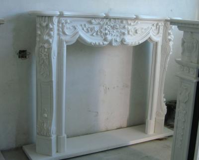 Stone floral mantel,Marble mantel ,European mantel -BL004