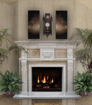 Stone American mantel,Marble mantel ,European mantel -BL026