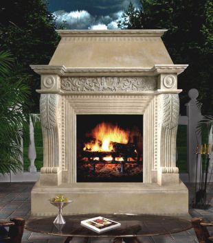 Stone floral mantel,Marble mantel ,European mantel -BL124