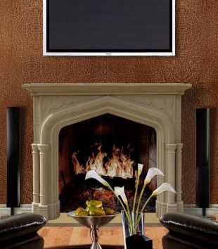 Stone modern mantel,Marble mantel ,European mantel -BL168