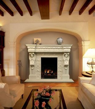 Stone statues mantel,Marble mantel ,European mantel -BL249