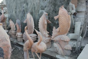 Animal stone fish, stone sculpture fish, fish sculpture garden stone carving, carp sculpture, stone sculpture fountain fishanimal sculptureStone carving factory, sculpture company -- Y012