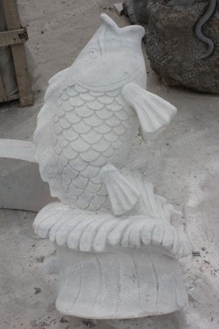 Animal stone fish, stone sculpture fish, fish sculpture garden stone carving, carp sculpture, stone sculpture fountain fishanimal sculptureStone carving factory, sculpture company -- Y022