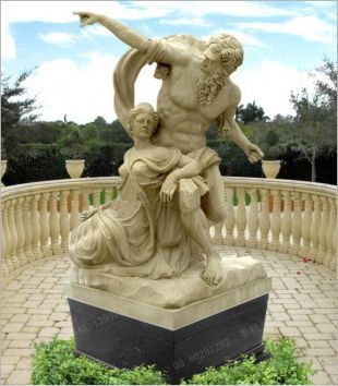 European man statue, European warrior statues, stone carving warrior sculpture, European warrior sculpture, stone sculpture warriorStone carving factory, sculpture company -- WS065