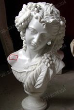 Bust, stone carving bust, bust sculpture, lady bust, European bust, marble bust, stone sculpture bust --OSXX008