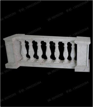 vase column, balcony column, balcony railing,  balcony guardrail, , white marble balcony column, granite balcony column -- YTZ062