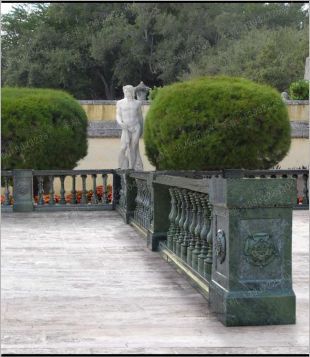 vase column, balcony column, balcony railing,  balcony guardrail, , white marble balcony column, granite balcony column -- YTZ69