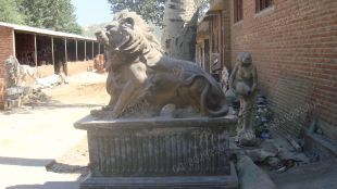 Copper lionBronze lionCopper lion sculpture, copper sculpture factory -TD232