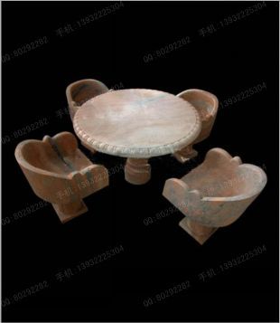 European stone table, European stone table and chair -- ZY043