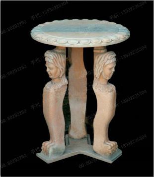 European stone table, European stone table and chair -- ZY052