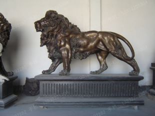 Copper lionBronze lionCopper lion sculpture, copper sculpture factory -TD252