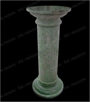 Stone base, stone decorative Roman column, stone decorative base - DZ074