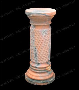 Stone base, stone decorative Roman column, stone decorative base - DZ076