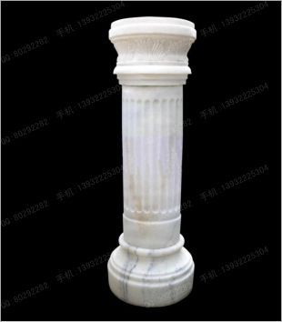 Stone base, stone decorative Roman column, stone decorative base - DZ081