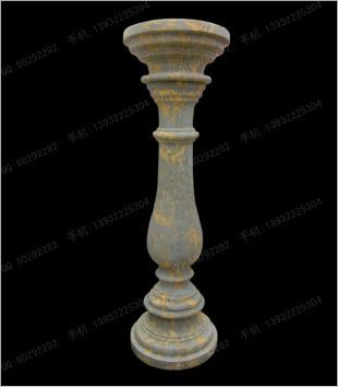 Stone base, stone decorative Roman column, stone decorative base - DZ083