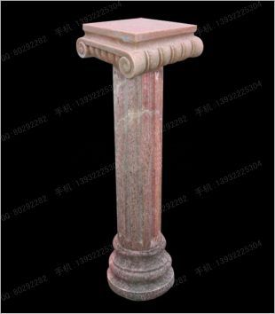 Stone base, stone decorative Roman column, stone decorative base - DZ084