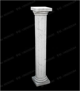 Stone base, stone decorative Roman column, stone decorative base - DZ097