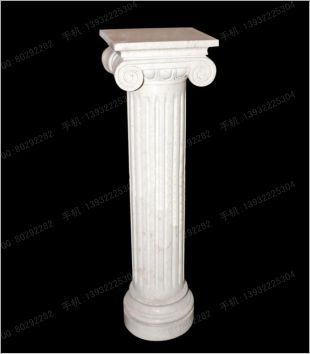 Stone base, stone decorative Roman column, stone decorative base - DZ100