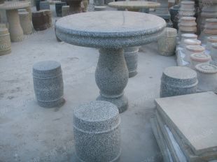 marble table, stone table and chair -- ZYC158