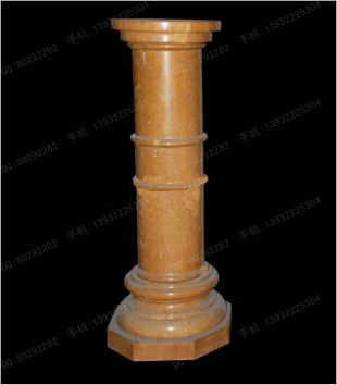 Stone base, stone decorative Roman column, stone decorative base - DZ106