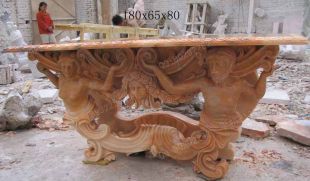 European stone table, European stone table and chair -- ZY056