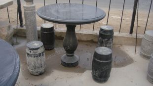 marble table, stone table and chair -- ZYC050