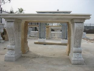 European stone table, European stone table and chair -- ZY067