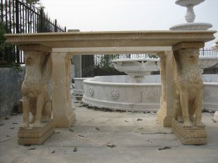 European stone table, European stone table and chair -- ZY068