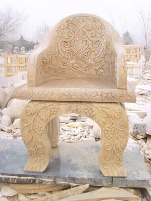 European stone chair, European stone table and chair -- ZY185