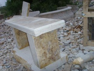 European stone chair, European stone table and chair -- ZY188