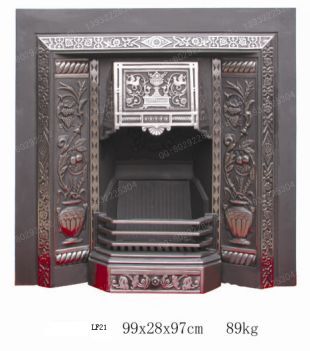 Iron fireplaceIron sculpture - TY064