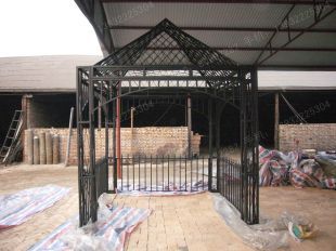 Iron summerhouseIron pavilionIron pergola -TY027