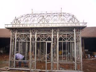 Iron summerhouseIron pavilionIron pergola -TY038