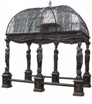 Iron summerhouseIron pavilionIron pergola -TY053