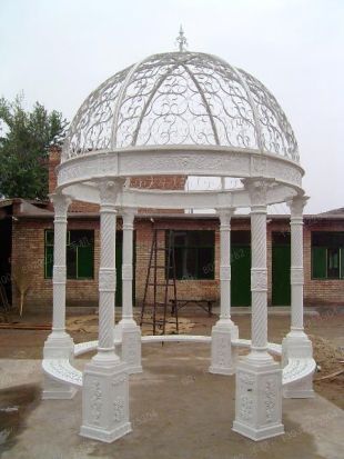 Iron summerhouseIron pavilionIron pergola -TY057