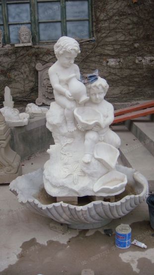 Stone wall fountain, stone fountain, marble wall fountain - BQ183