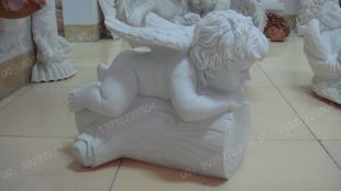 Stone angel sculpture, indoor European sculpture, indoor sculpture decoration - BJ003