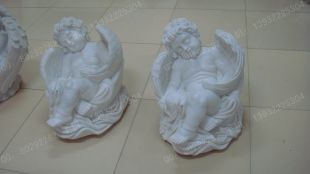 Stone angel sculpture, indoor European sculpture, indoor sculpture decoration - BJ002