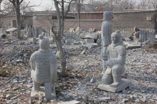 Terra cotta army sculpture, stone Terra cotta army sculpture,marble Terra cotta army sculpture - BMY006