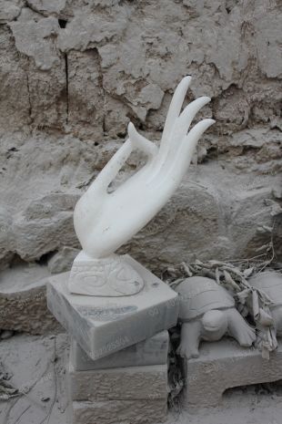 Buddaha Hand sculpture, stone Buddaha Hand sculpture,marble Buddaha Hand sculpture - SDFS001