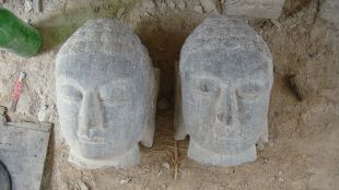 Buddha head sculpture, stone Buddha head sculpture,marble Buddha head sculpture - SDFT001