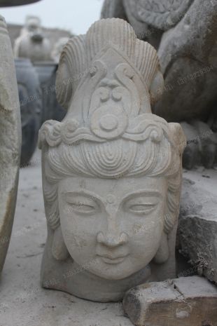 Buddha head sculpture, stone Buddha head sculpture,marble Buddha head sculpture - SDFT003