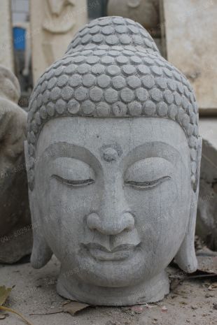 Buddha head sculpture, stone Buddha head sculpture,marble Buddha head sculpture - SDFT006