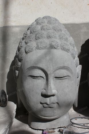 Buddha head sculpture, stone Buddha head sculpture,marble Buddha head sculpture - SDFT011