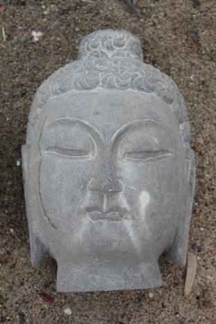 Buddha head sculpture, stone Buddha head sculpture,marble Buddha head sculpture - SDFT013