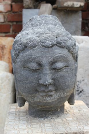 Buddha head sculpture, stone Buddha head sculpture,marble Buddha head sculpture - SDFT020