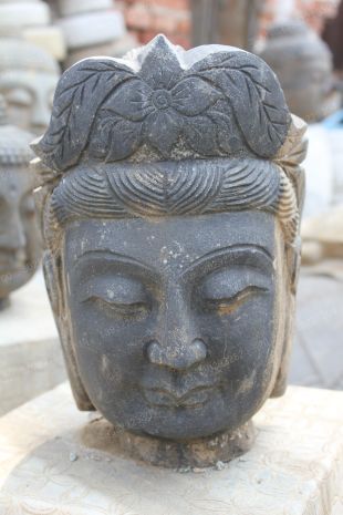 Buddha head sculpture, stone Buddha head sculpture,marble Buddha head sculpture - SDFT017