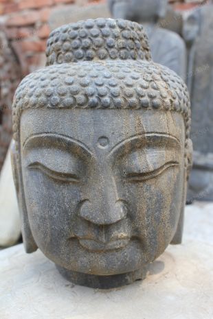 Buddha head sculpture, stone Buddha head sculpture,marble Buddha head sculpture - SDFT021