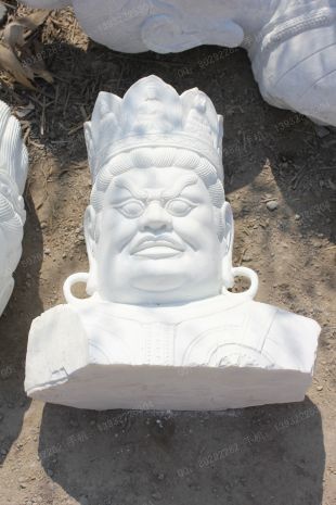 Buddha head sculpture, stone Buddha head sculpture,marble Buddha head sculpture - SDFT024